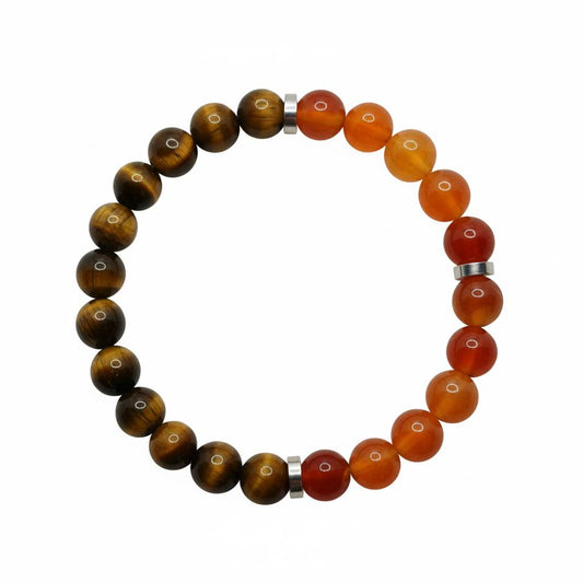 Divergence of Tiger’s Eye and Carnelian
